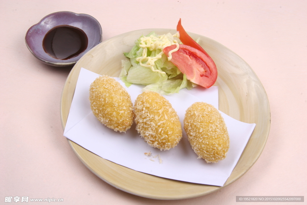 香炸牛奶饼