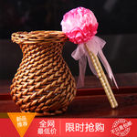 仿真玫瑰花婚礼签到笔主图