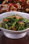 腌肉熬小白菜