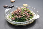 肉末小白菜