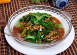 肉末小白菜