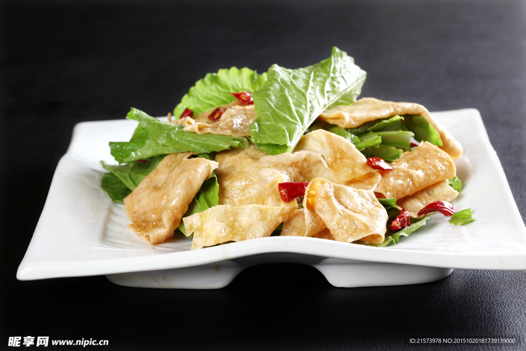 豆筋小白菜