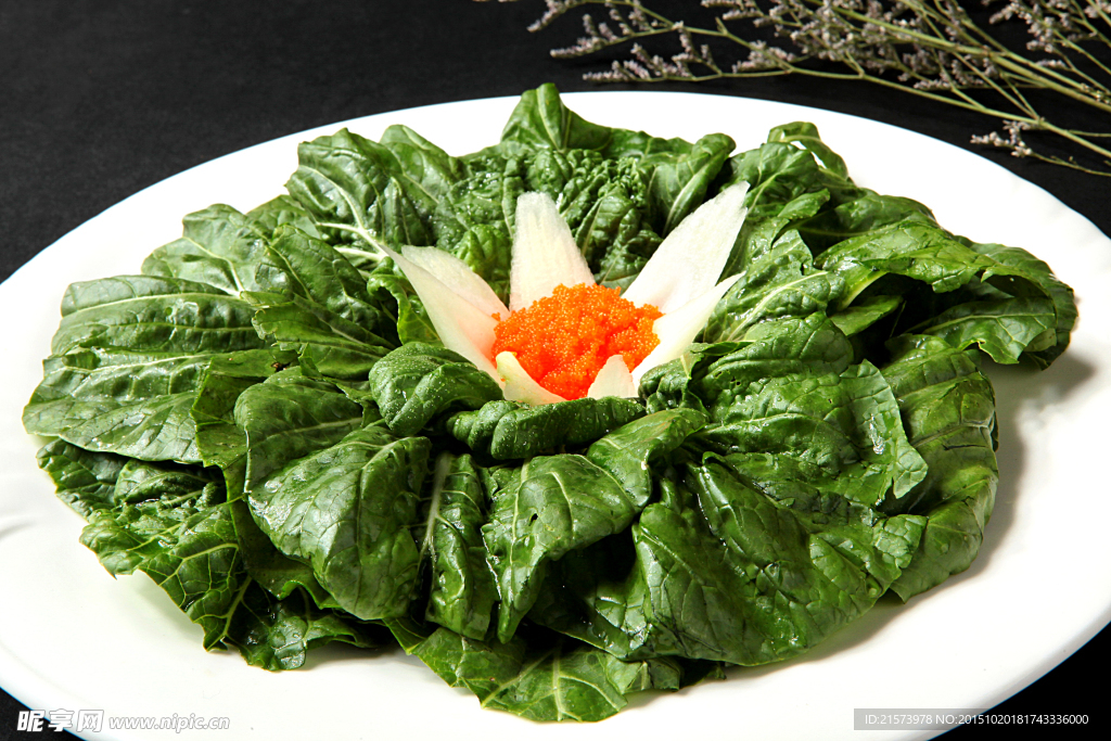 生炝奶白菜
