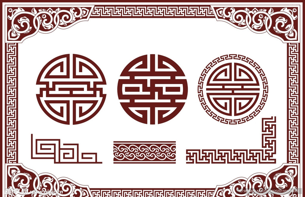 中式边框