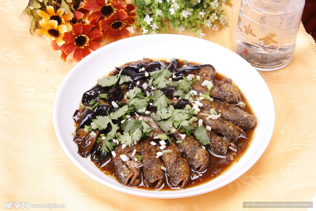 小黄鱼焖茄子
