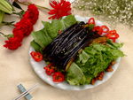 蒜香茄子油麦菜