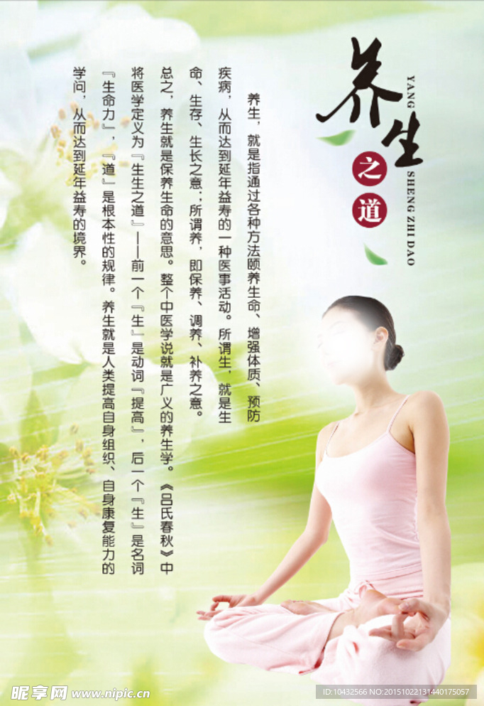 养生之道  养生广告 养生健康