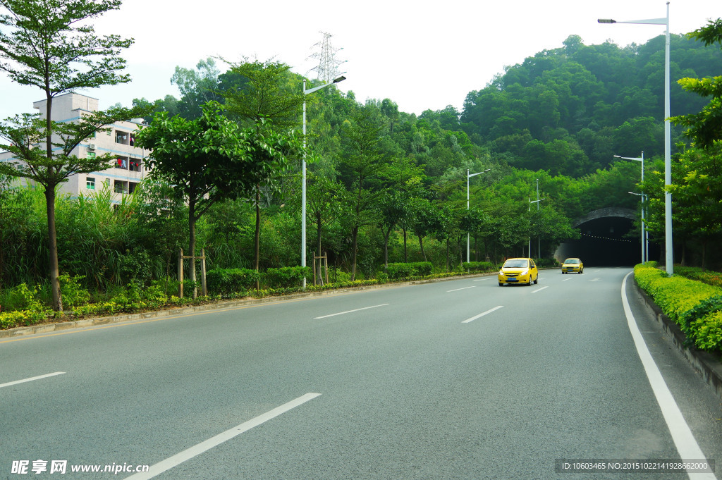 公路隧道 隧道景观