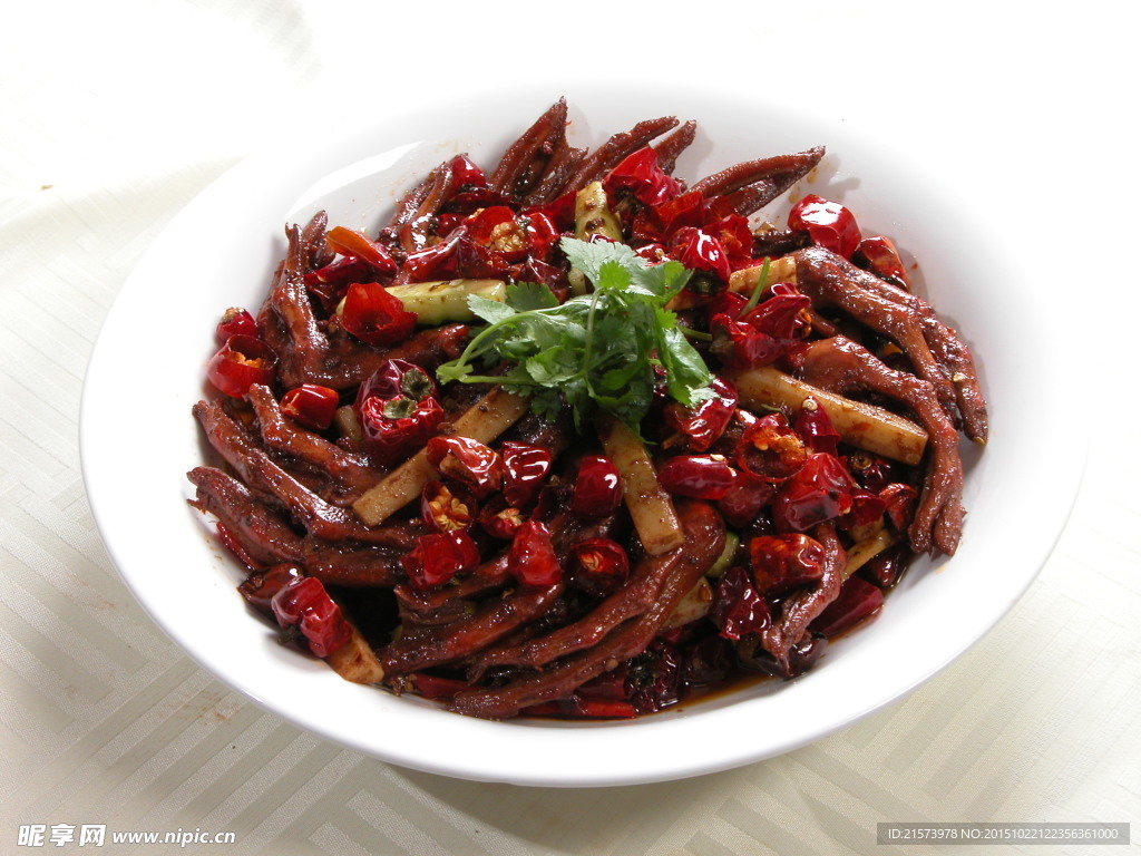 香辣鸭掌