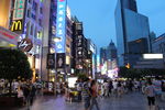 上海步行街夜景