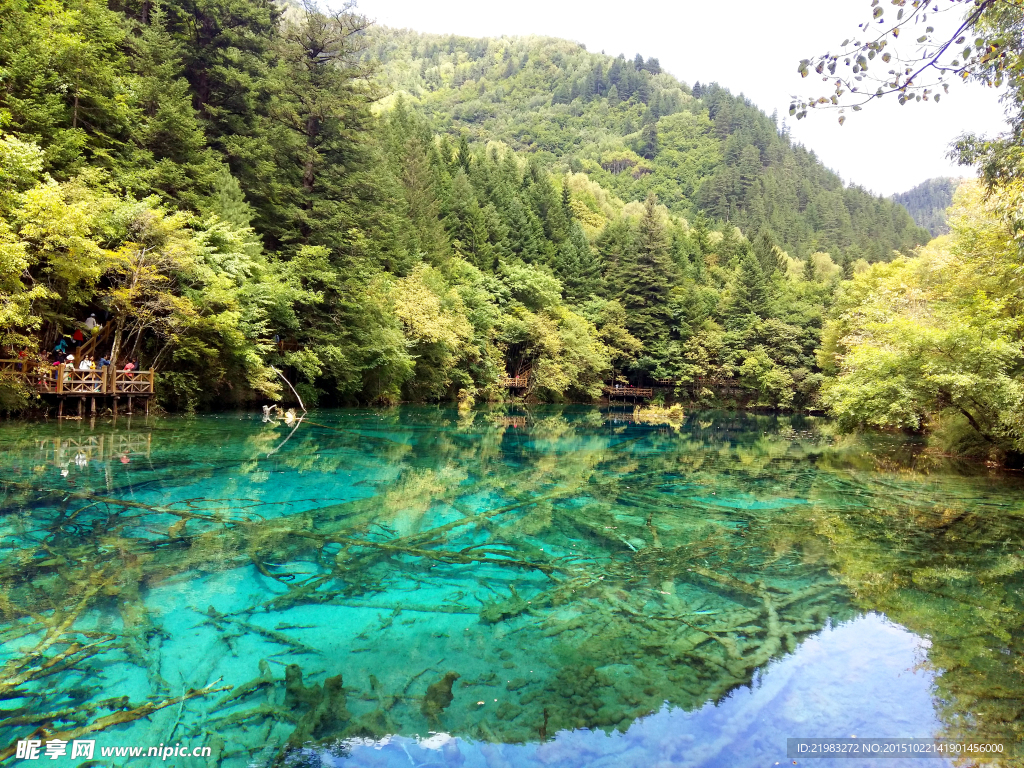 九寨沟风光