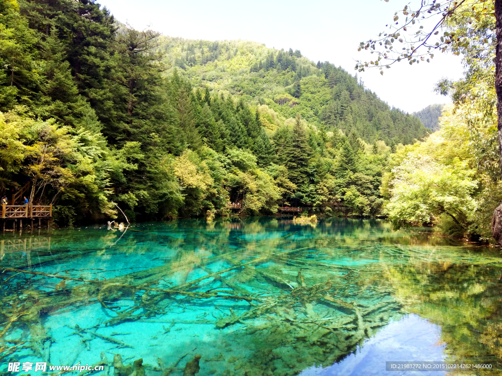 九寨沟风光