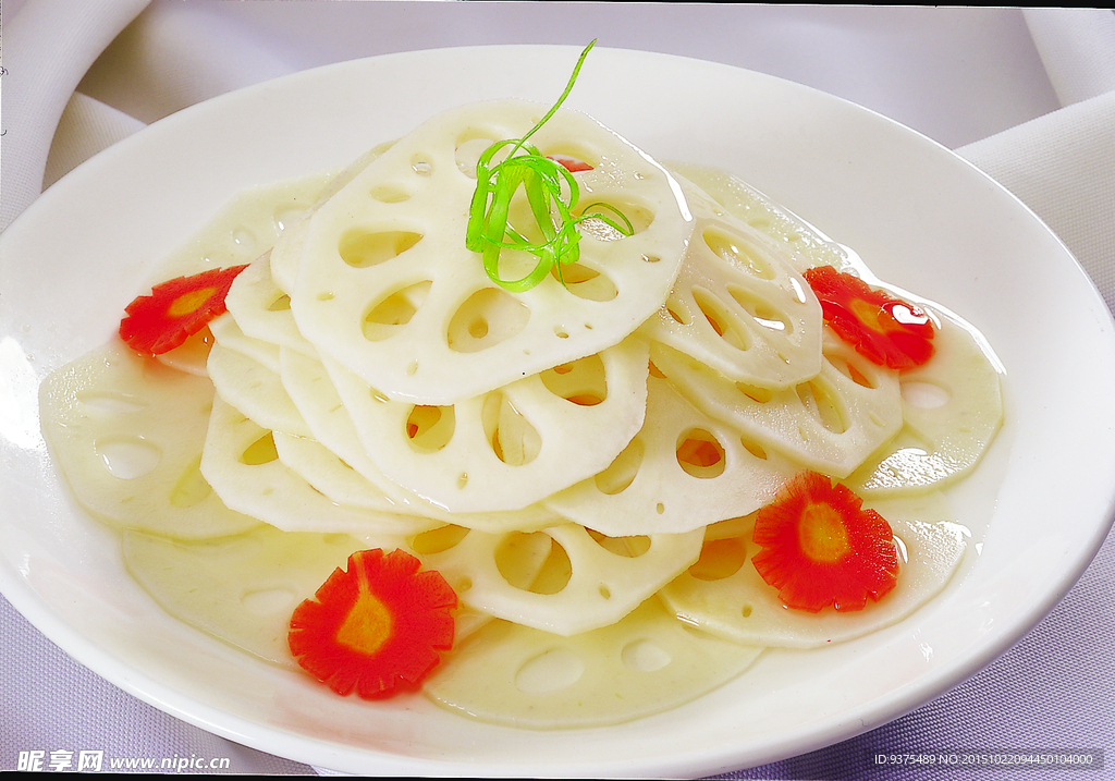 炝拌莲菜
