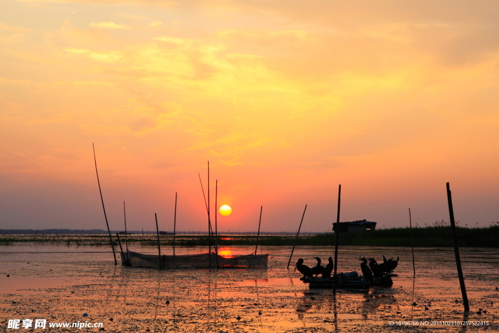 夕阳西下