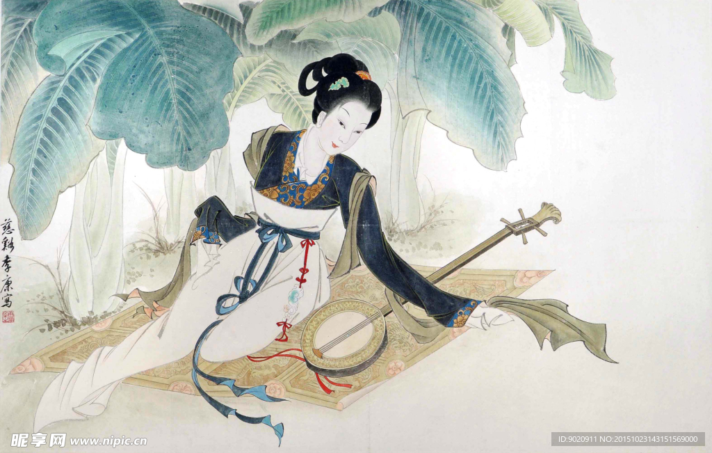 季康 仕女