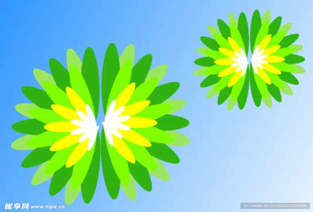 矢量花