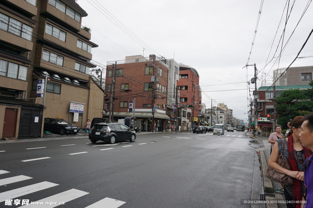 日本 街景 步行街 马路