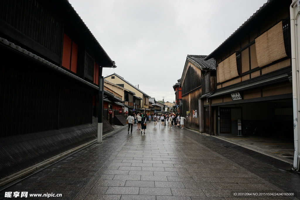 日本 街景 步行街 日本旅游