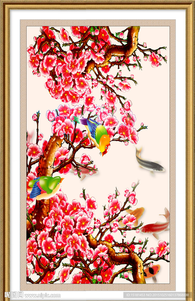 梅花装饰画