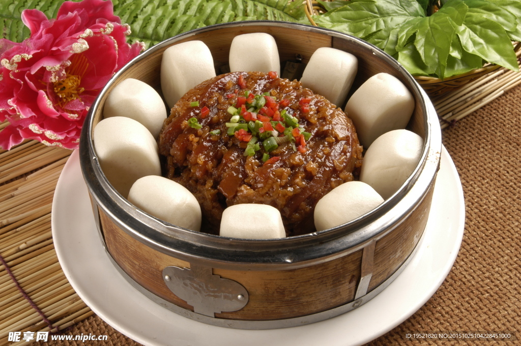 小笼粉蒸肉