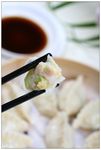 青椒蒸饺