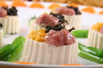 三色蒸豆腐
