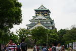 日本 大阪城 大阪城公园 天