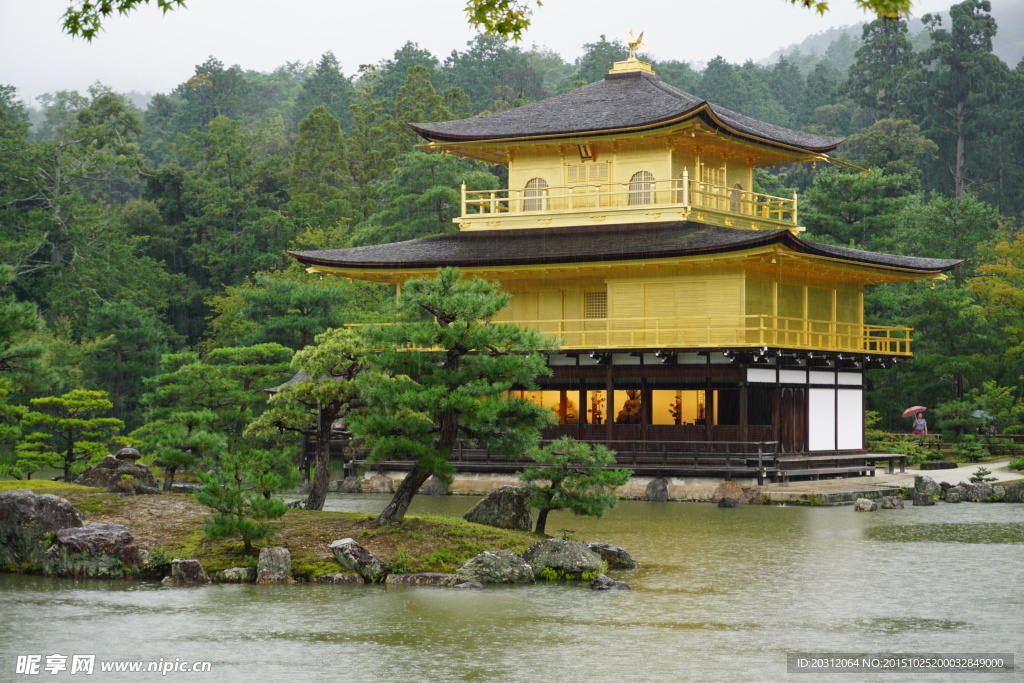 鹿苑寺 建筑 古代建筑 园林建