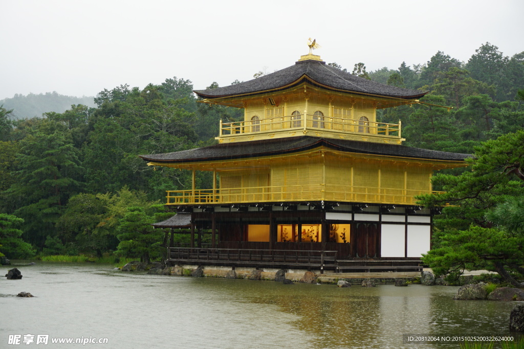 鹿苑寺 建筑 古代建筑 园林建