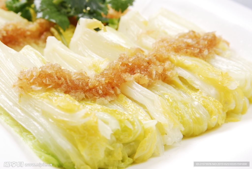 蒜茸粉丝菜心