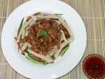 烤麸肉片