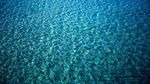 蓝色海水