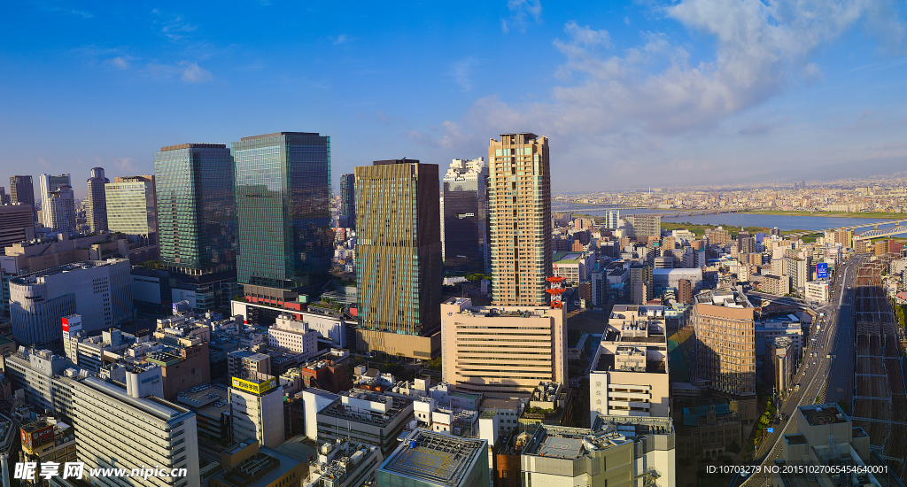 日本大阪城市景