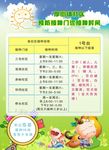 接种时间安排海报