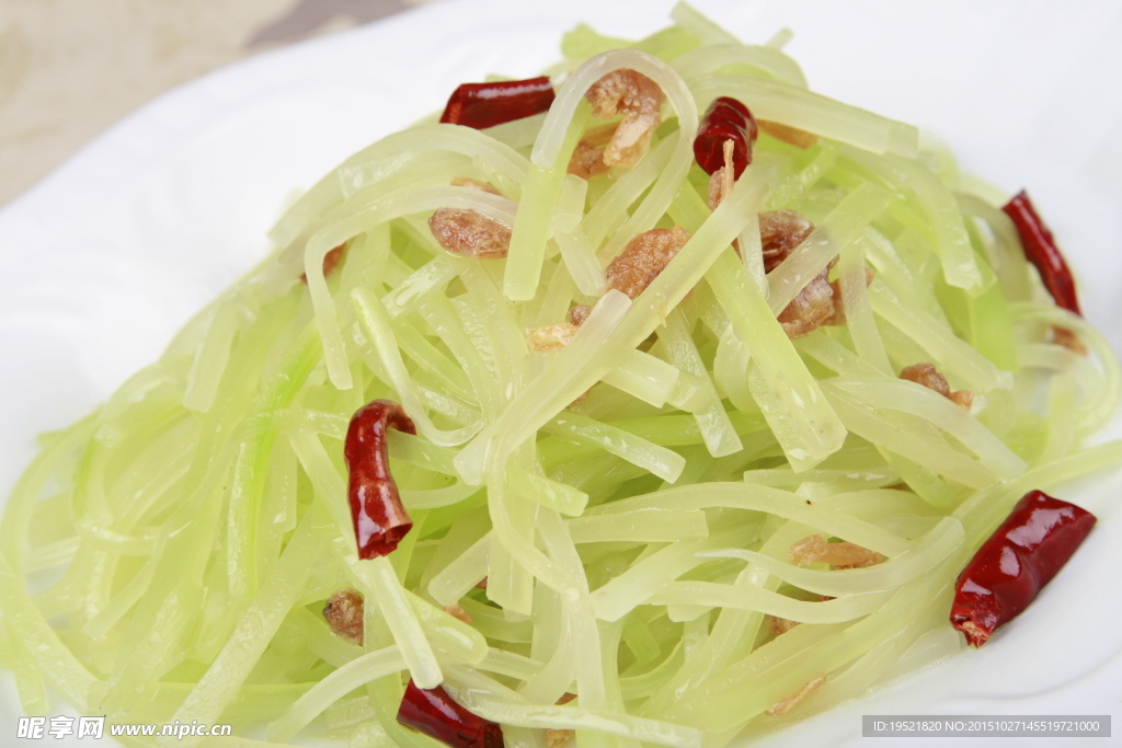 虾米青笋丝