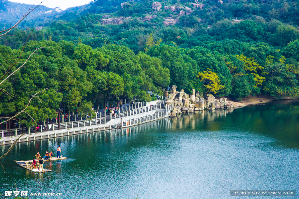 山色  园林 风景