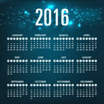 2016日历模板