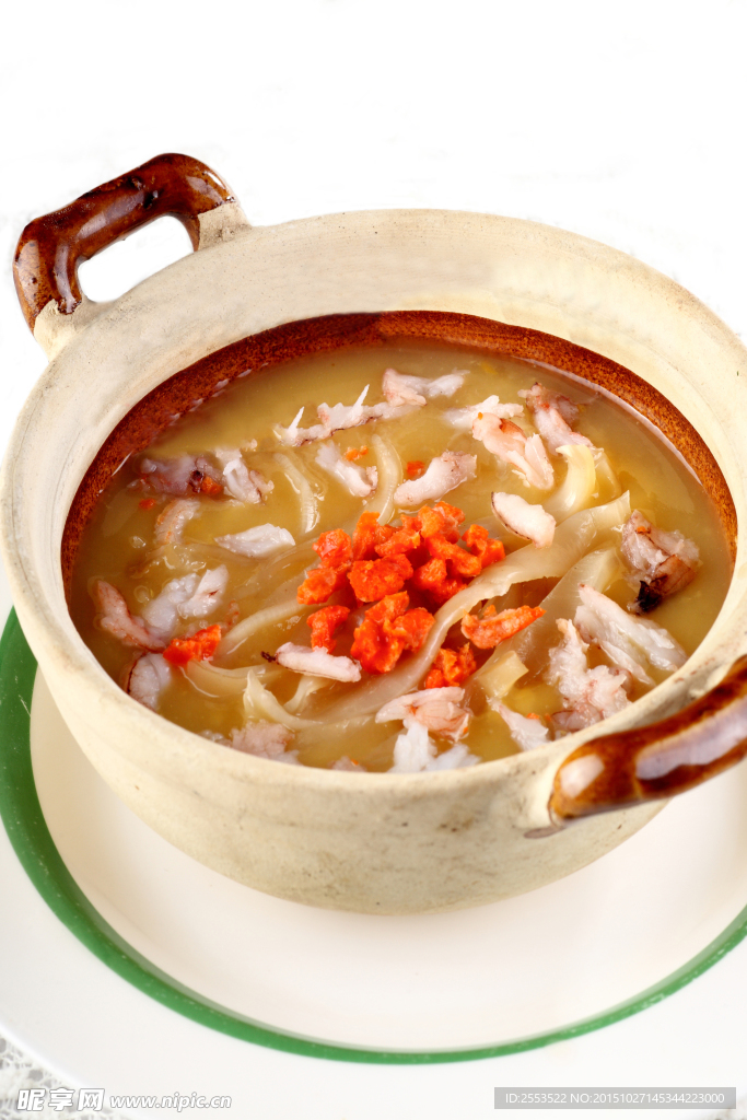 蟹黄煲仔花胶