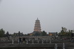 西安大慈恩寺玄奘纪念馆大雁塔