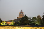 西安大慈恩寺玄奘纪念馆大雁塔