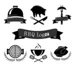 BBQ烧烤logo标志