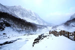 吉林长白山雪景