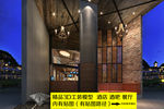 酒店酒吧区3D效果图模型