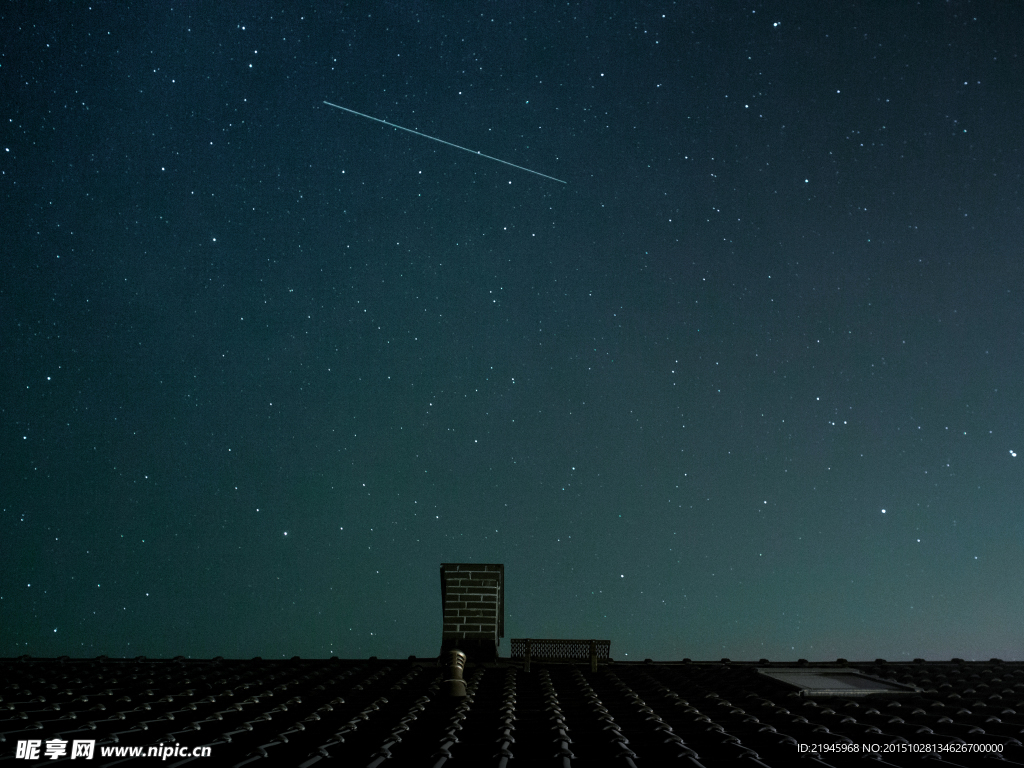 夜晚的星空