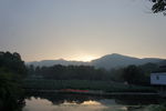 远山 夕阳