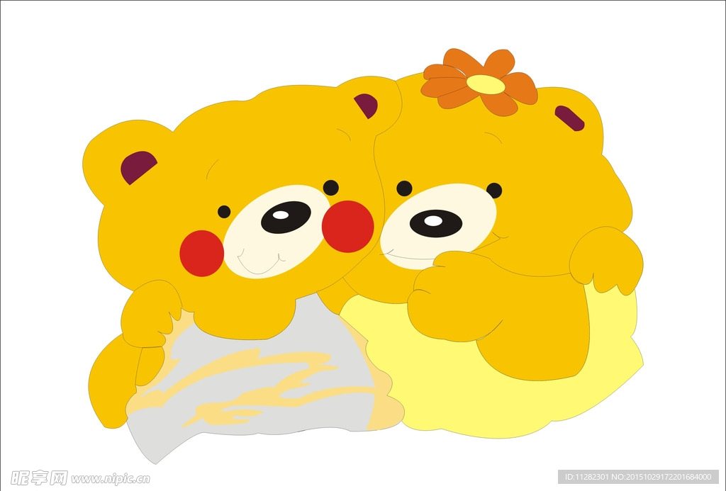 卡通情侣