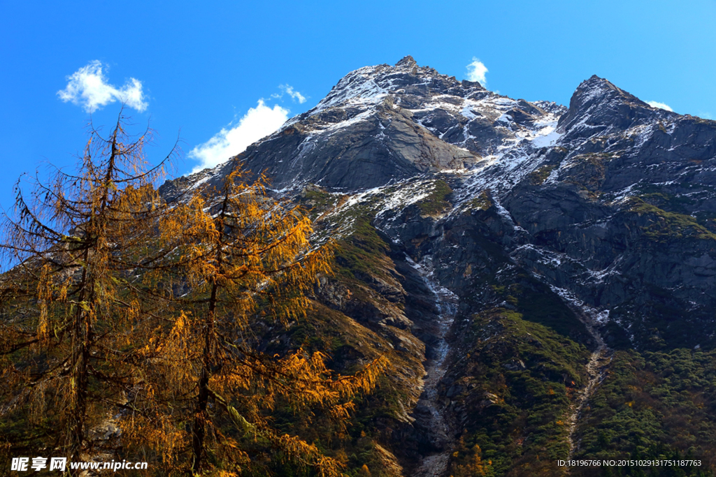 秋色美景 山峦 自然景观 美景