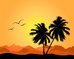 夕阳