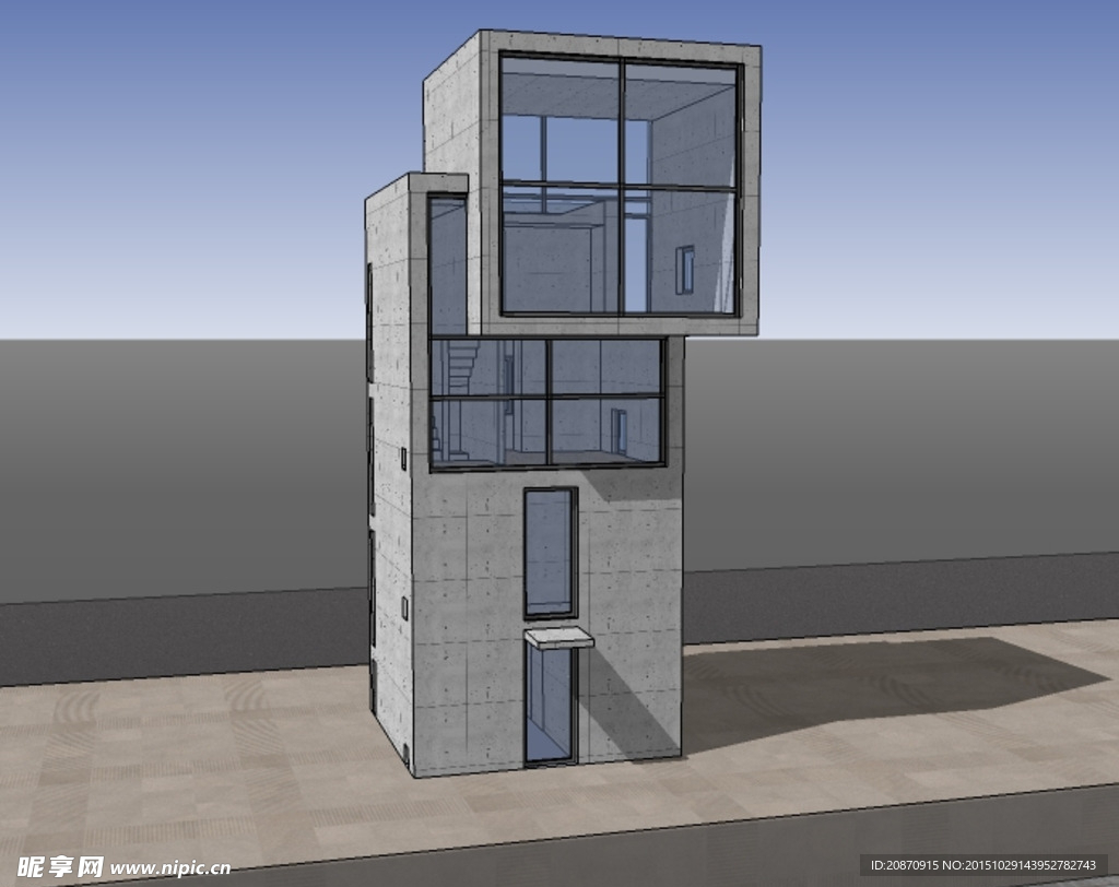 安藤忠雄 4X4 house