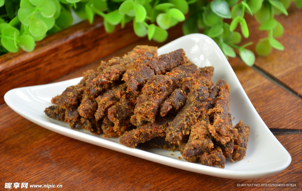 牛肉干 牛肉细节 美食特产